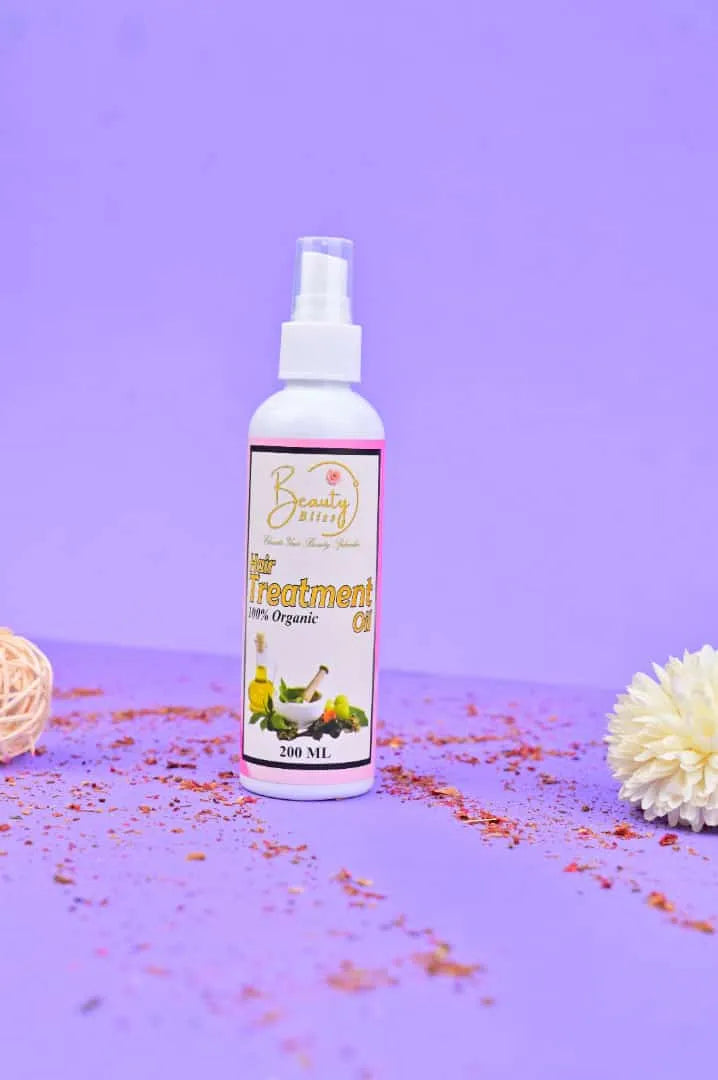 Pack Of 2 Hair Treatment Oil + Shampoo FREE 100% Organic 200 ML