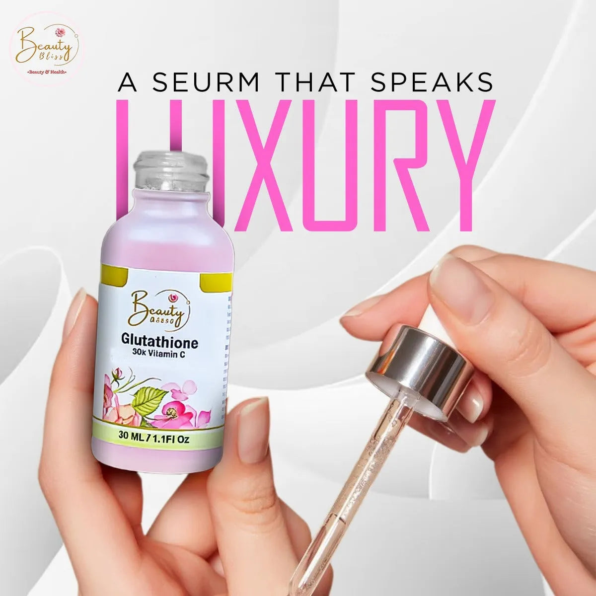 GLUTATHIONE + 30X VITAMIN C SERUM