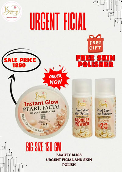 Pearl Facial Clear & Glow With Free Skin Polisher